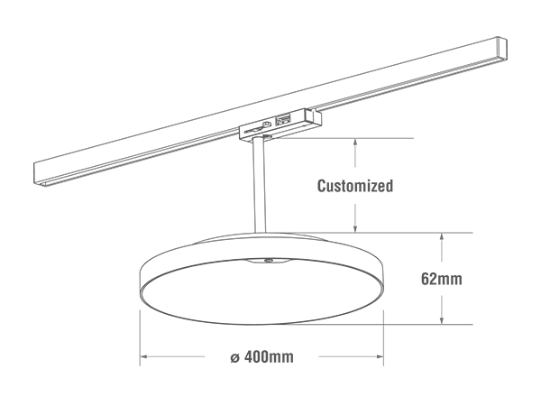 Aurora A400 (Track Mounted) Dimension_33 Aurora A400 Track Mounted.png